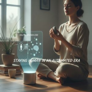 Digital Minimalism Meets AI: Staying Human in an Automated Era